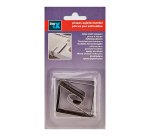 Pinza Sujeta Mantel Metálica - Blíster de 4 unidades