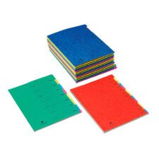 Trieur carte Extendos 12 divisions coloris vert