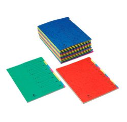 Trieur carte Extendos 12 divisions coloris vert