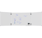 Tableau blanc triptyque émaillé UNITE PLUS 100x150cm - Legamaster