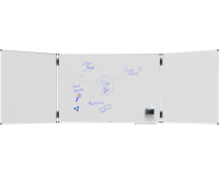 Tableau blanc triptyque émaillé UNITE PLUS 100x150cm - Legamaster