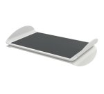 Reposapiés ajustable de escritorio Ergo, gris
