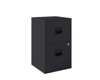 Cajonera monoblock-montada PFA2 Bisley 2 cajones archivo. Fija