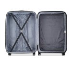 Delsey Air Armour - Valise extensible  4 doubles roues 77 cm noir