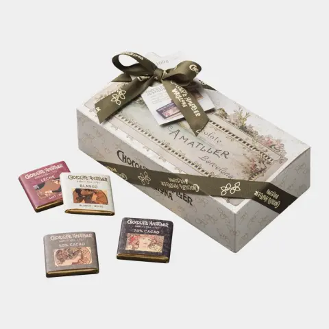 Chocolatinas Amatller Napolitanas surtido 100g