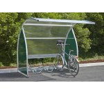 Abri 6 vélos / motos / scooters Coloris vert
