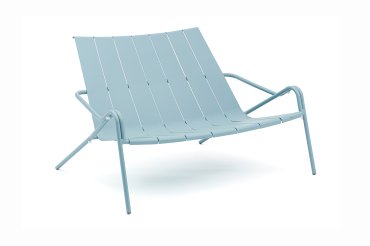 Banc d'extérieur en aluminium OUDON