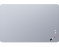 Tableau en verre mat 100x150cm - Chilly Lake - Coin Arrondi - Legamaster