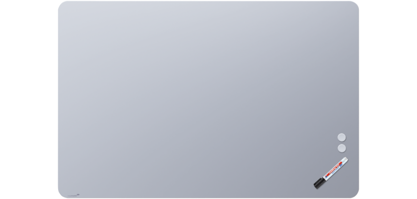 Tableau en verre mat 100x150cm - Chilly Lake - Coin Arrondi - Legamaster