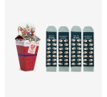 Kit ramo "Love you mucho" Pelillos de punta 
