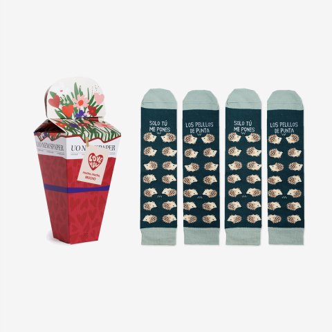 Kit ramo "Love you mucho" Pelillos de punta