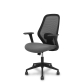 Silla Ergo529 respaldo malla asiento tela base piramidal ruedas nailon