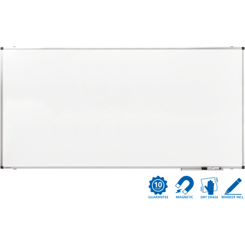 Tableau blanc laqué PREMIUM 90x180cm - Legamaster