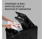 Fellowes 100135793 destructeur de papier Déchiquetage des confettis Noir
