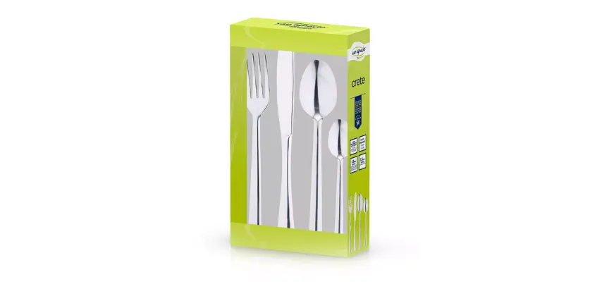 Cubertería de 24 piezas acero inoxidable San Ignaci