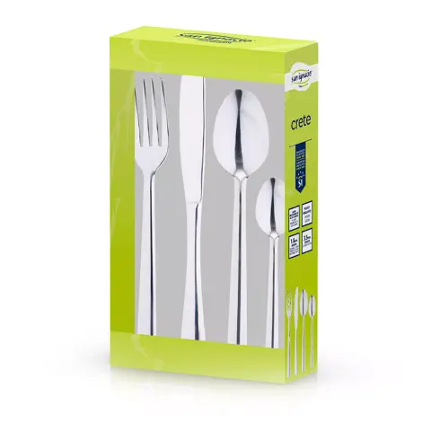 Cubertería de 24 piezas acero inoxidable San Ignaci