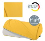 Reposapiés de escritorio Active Ergo Cosy, amarillo
