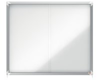 Vitrina magnética NOBO Premium Plus de puerta corredera 15 x A4