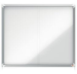 Vitrina magnética NOBO Premium Plus de puerta corredera 15 x A4