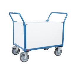 Chariot niveau constant PVC 100 kg 1200 x 800 mm roue TPE