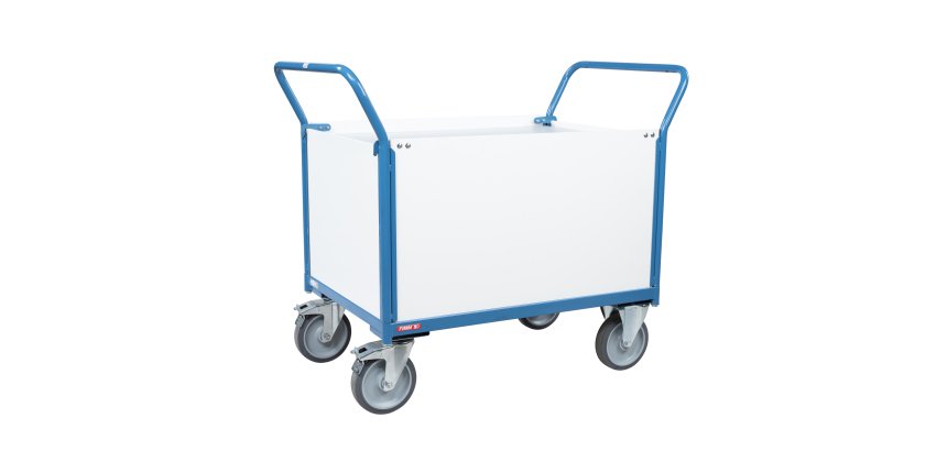 Chariot niveau constant PVC 100 kg 1200 x 800 mm roue TPE