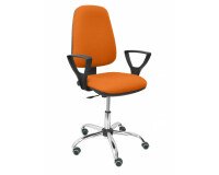 Silla Socovos bali amarillo brazos fijos