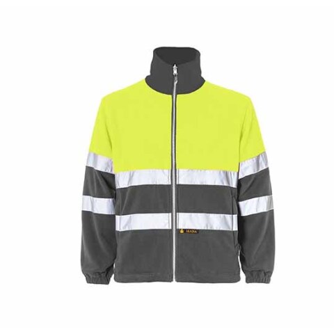 Polar alta visibilidad bicolor talla L - Gris