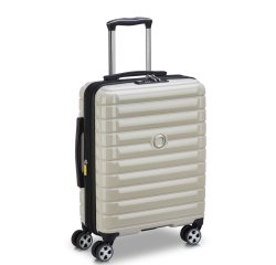 Shadow 5.0 valise cabine slim extensible 4 doubles roues 55 cm ivoire