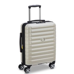 Shadow 5.0 valise cabine slim extensible 4 doubles roues 55 cm ivoire