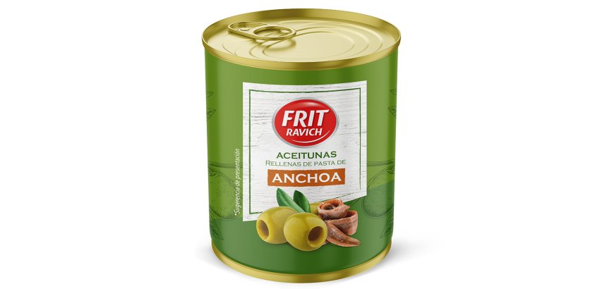 Aceituna rellenas anchoas Frit Ravich 120g