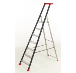 Escabeau professionnel 7 MARCHES "Prolux plus"