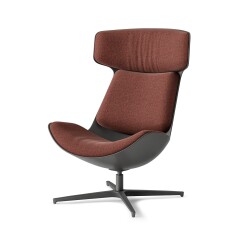 Fauteuil lounge CLEO  Anthracite