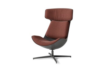 Fauteuil lounge CLEO  Anthracite