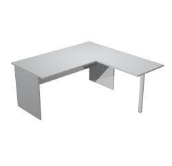 Mesa oficina Presto pata panel An 160 cm ala lateral