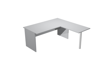 Mesa oficina Presto pata panel An 160 cm ala lateral