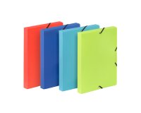Boîte de classement COOLBOX A4 - Dos 3 cm - polypropylène - FEEL'EASY VIQUEL - coloris assortis