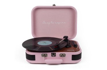PRIXTON Tocadiscos Rosa VC600