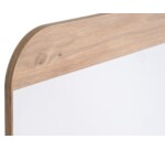 Ace Pizarra volteable movil doble cara magnética con moldura madera roble  - 120x90