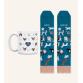 Kit Taza + Calcetines "Amor perruno" talla 36-41
