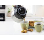 DOMO Cafetière avec minuterie, écran et verseuse isolante - 1 L