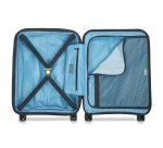 Delsey Lutece - Valise extensible 4 doubles roues - 55 cm citron vert