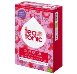 Teatonic SUPERFRUIT SKINNY TEATOX - cure de thé amincissante de 28 jours