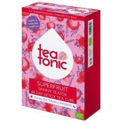 Teatonic SUPERFRUIT SKINNY TEATOX - cure de thé amincissante de 28 jours
