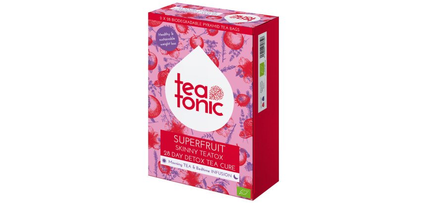 Teatonic SUPERFRUIT SKINNY TEATOX - cure de thé amincissante de 28 jours