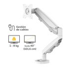 Brazo para monitor individual Eppa™ Blanco Fellowes