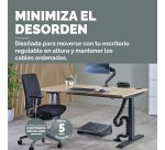 Vértebra Organización Cables Extensible