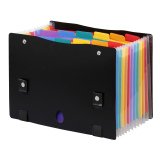 Trieur à soufflet EXTEND'CASE RAINBOW CLASS Viquel 12 positions multicolore