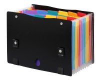 Trieur à soufflet EXTEND'CASE RAINBOW CLASS Viquel 12 positions multicolore