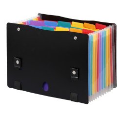 Trieur à soufflet EXTEND'CASE RAINBOW CLASS Viquel 12 positions multicolore