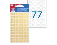 Pastille adhésive Ø 8 mm Apli - Pochette de 308